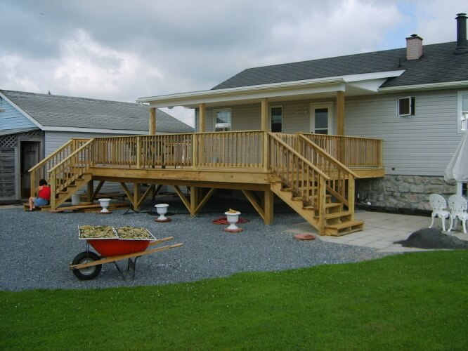 Pressure Treated Deck